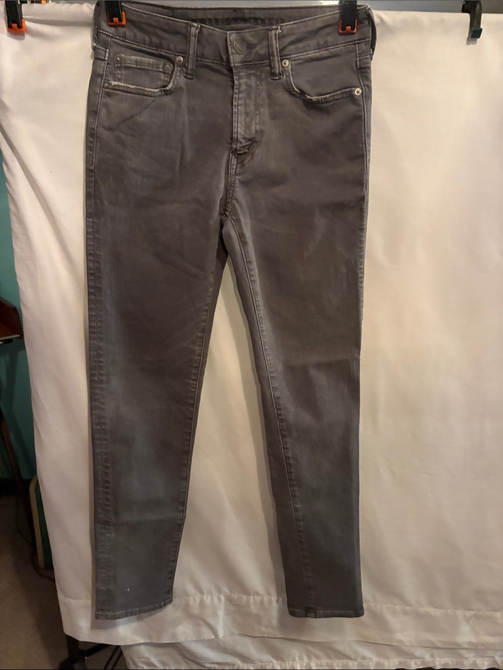American Eagle Outfitters Men’s Skinny Jeans in Gray